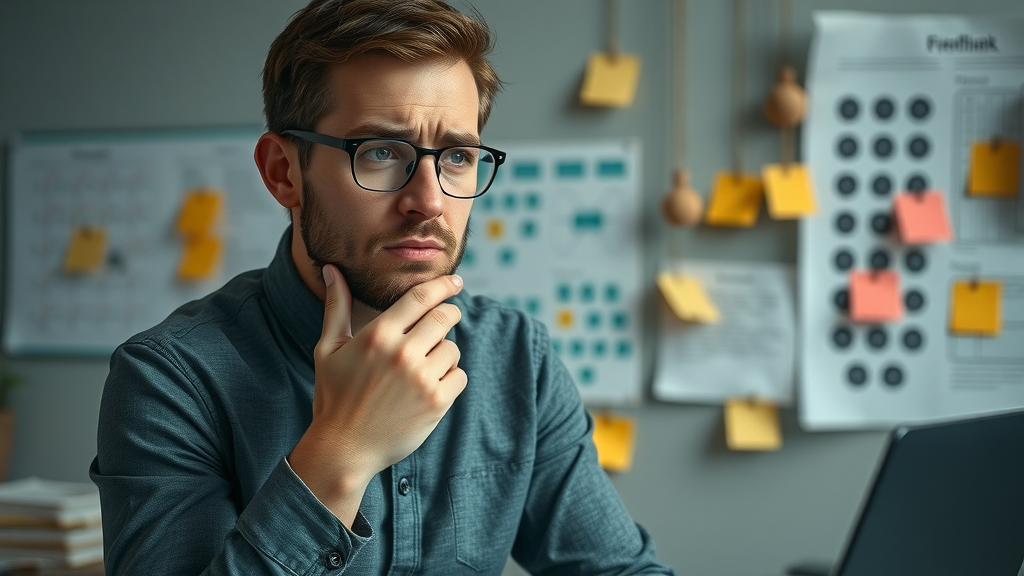 marketer evaluating usability and engagement pitfalls in blogging